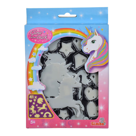 Simba glow in the dark eenhoorn set, 41dlg.
