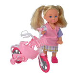 Evi Love Pop con bicicleta