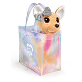 Simba Chi Chi Love Shimmer Cuddle Dog in borsa