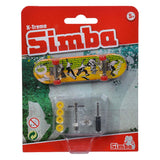 Simba prstové skateboard X-Treme Color s příslušenstvím