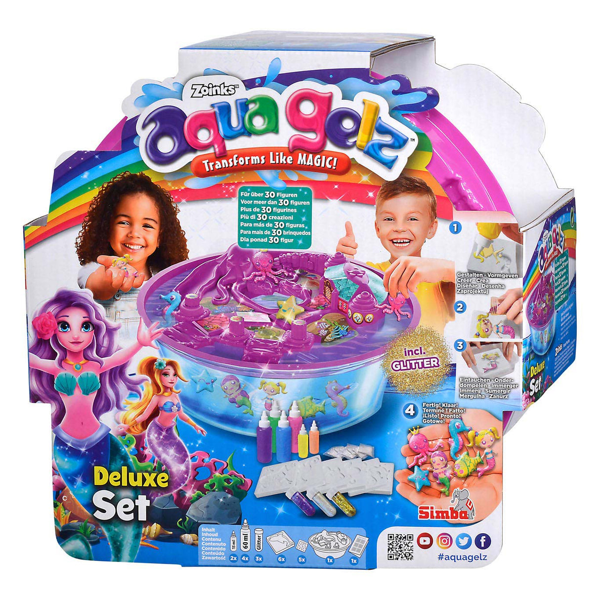 Simba Aqua Gelz Deluxe Mermaid Set