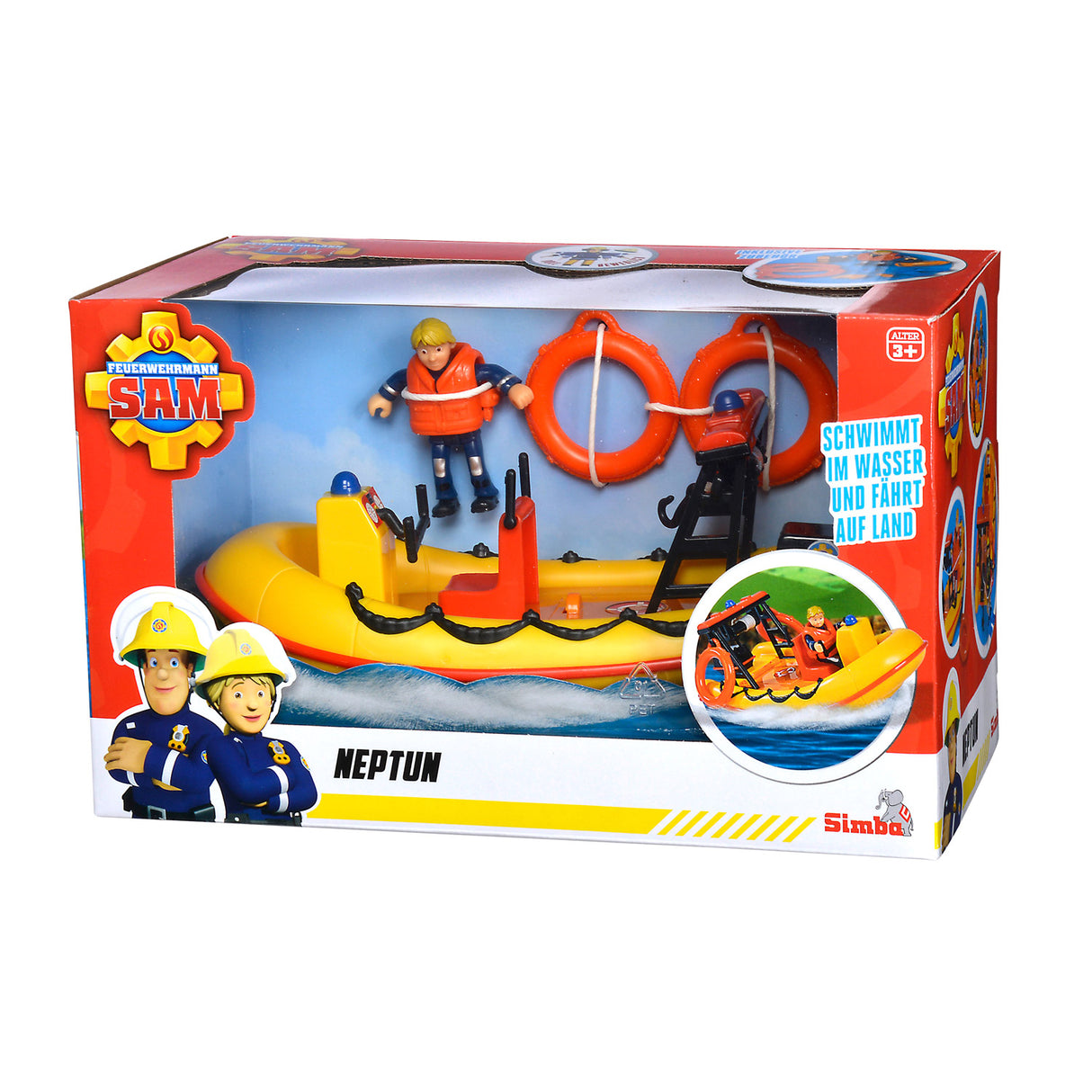 Simba Neptune Rescue Boat con figura