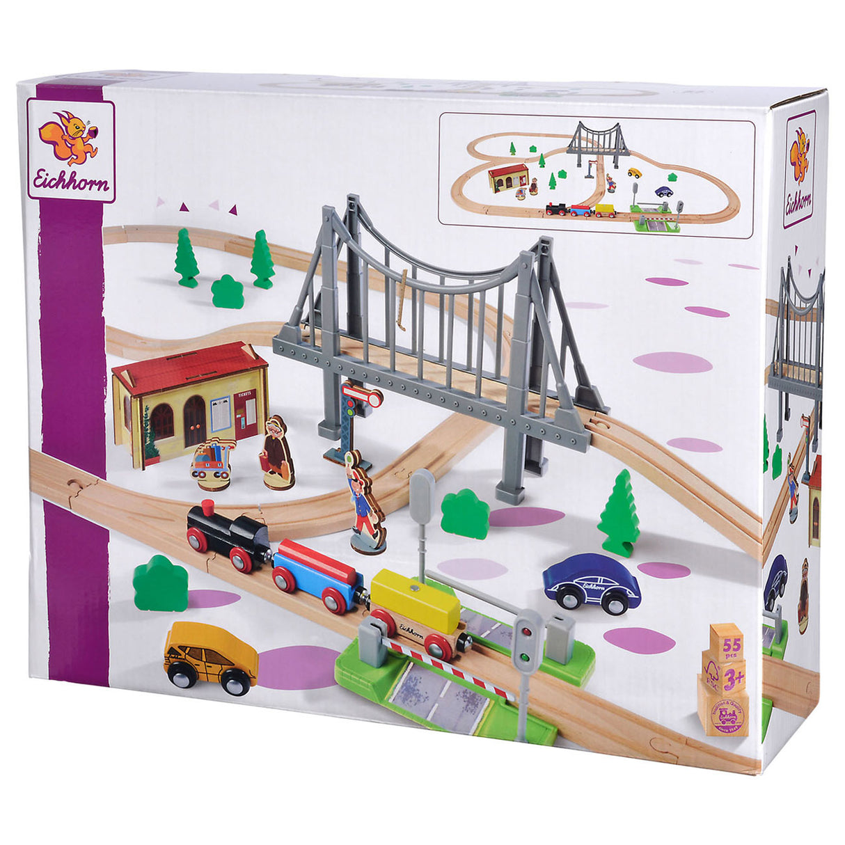 EICHHORN BAIR GLAY mit Bridge Play Set, 55dlg.