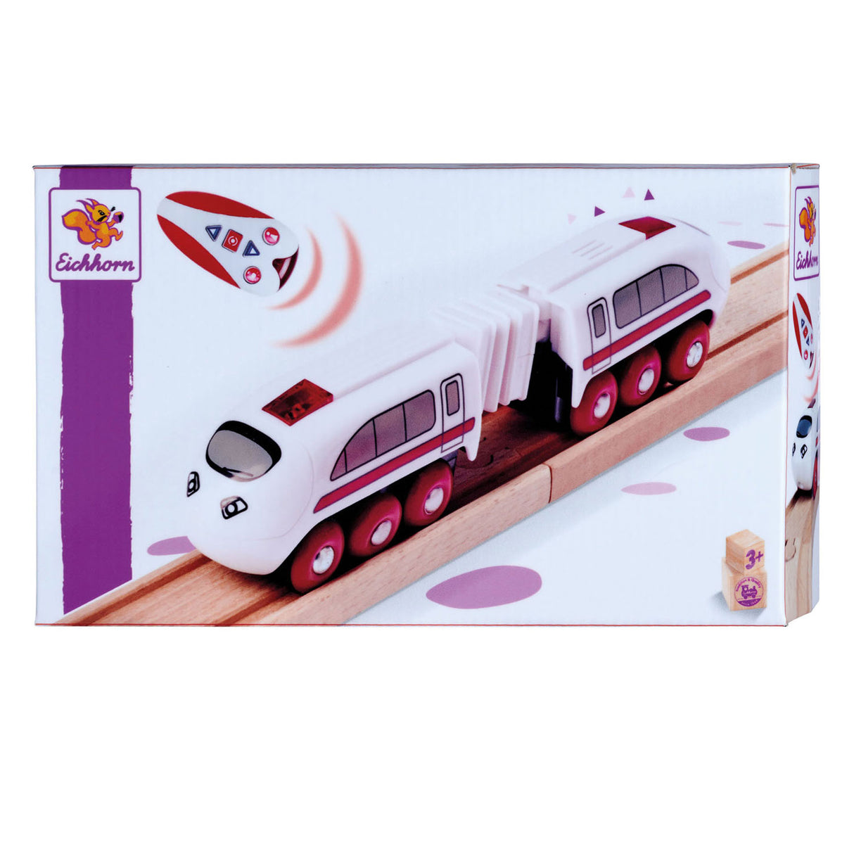 Eichhorn houten trein stoptrein 100006606