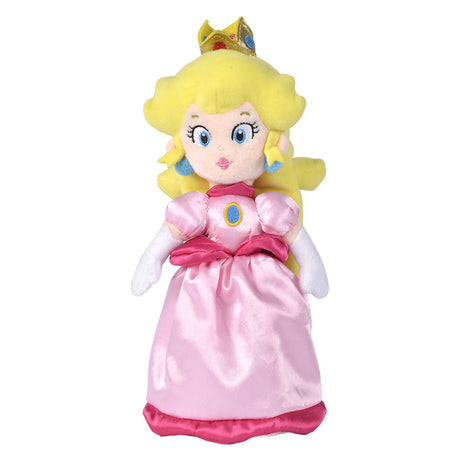 Simba super mario pluchen knuffel peach, 27cm