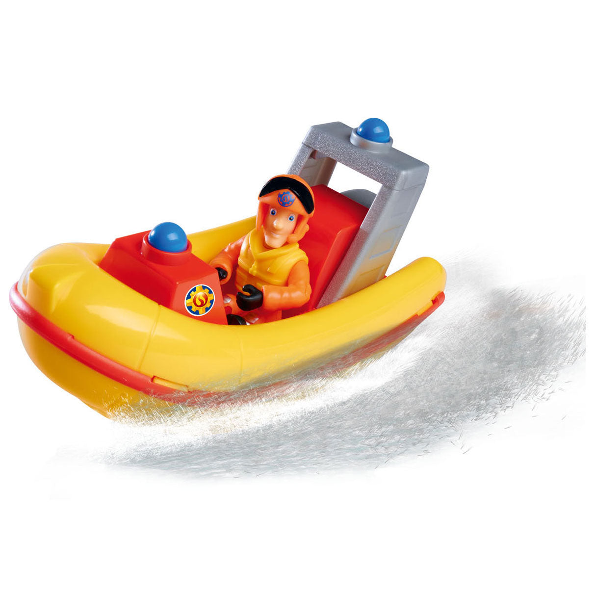 Simba -Rettungsboot mit Spielfigur Elvis