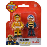 Simba brandweerman sam speelfiguren dubbelset - actiefiguren speelgoed.