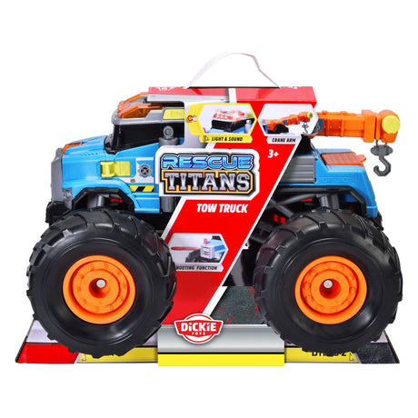 Dickie rescue titans sleepwagen met licht