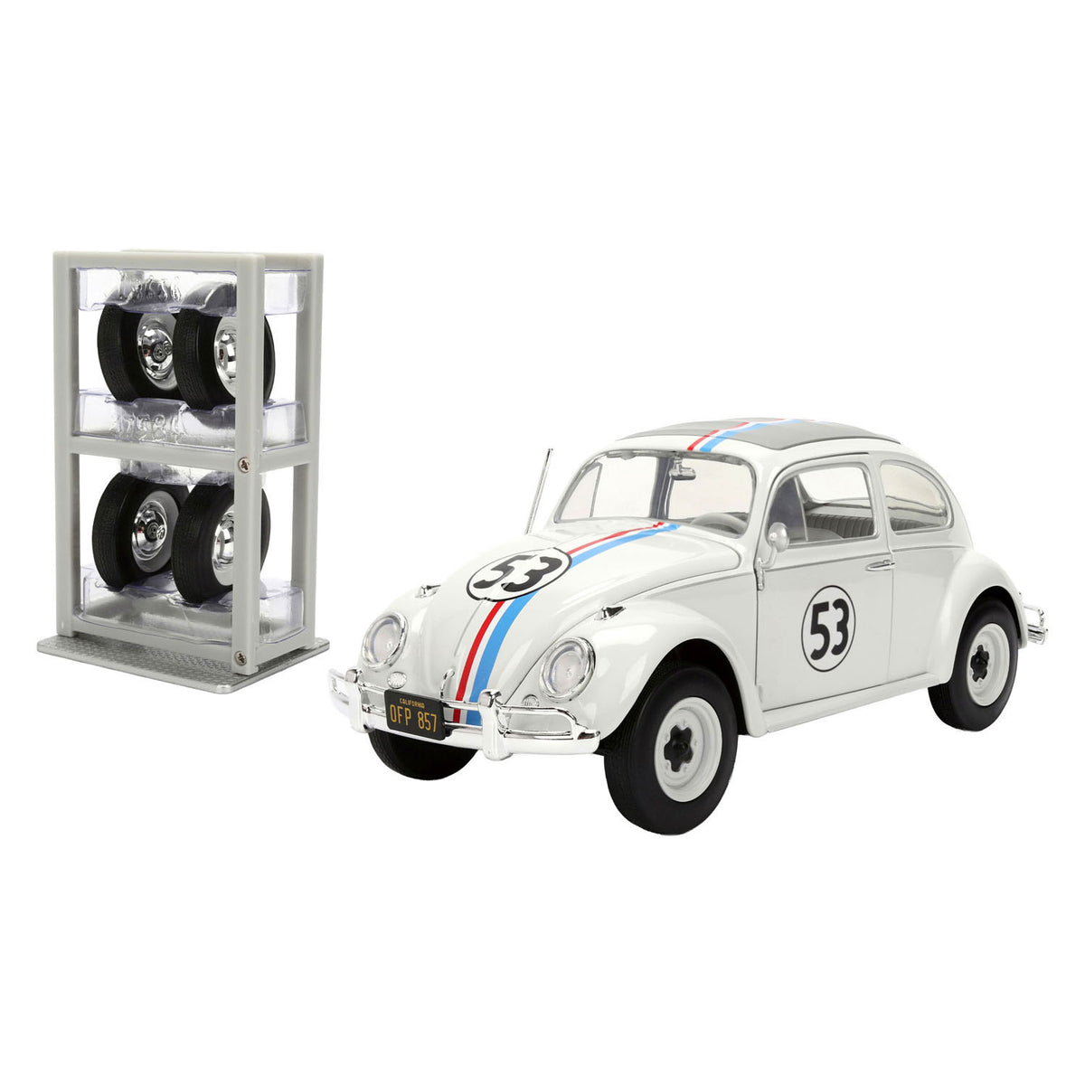 Jada toys jada herbie the love bug vw beetle 1:24