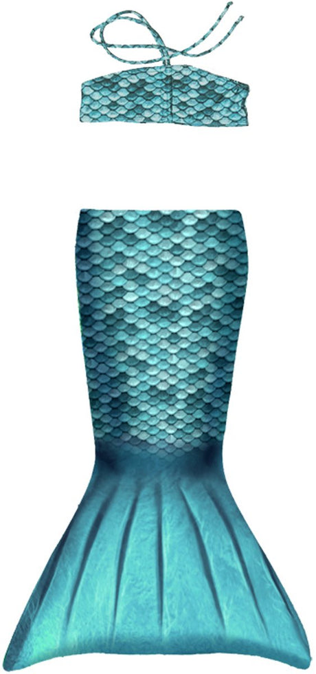 Kuaki mermaids - peuter set turquois - 2xs - 4 jaar 2xs