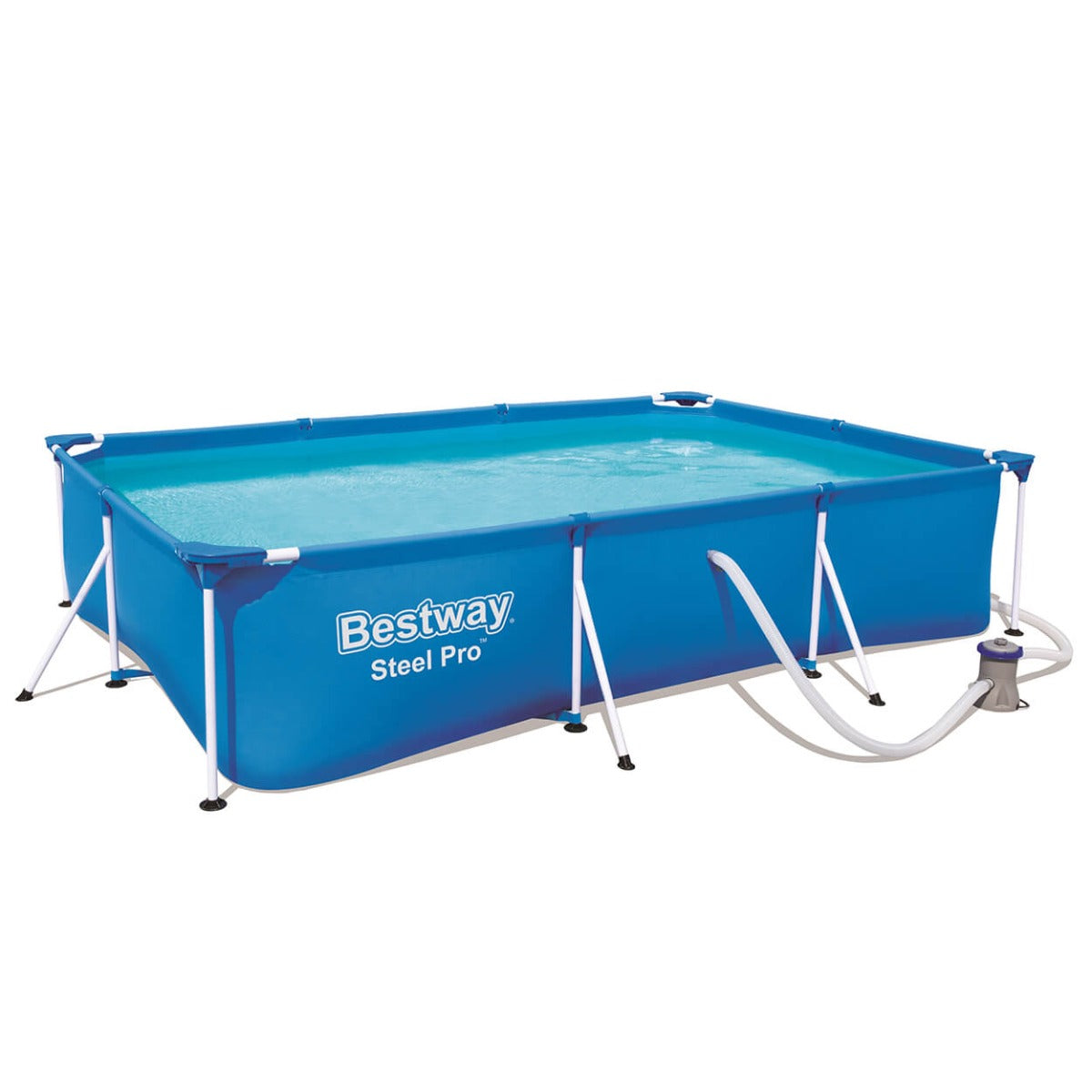 BESTE STAD PRO Schwamm Pool 300 x 201 x 6 66 cm