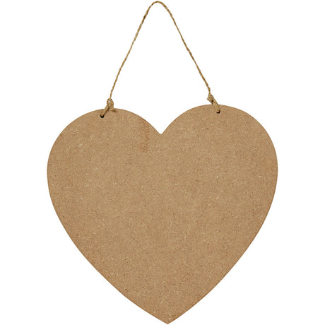 Creativ company cc mdf hanger hart 18,5x19,5 cm
