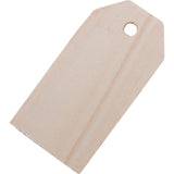 Creativ Company Houten manilla labels afm. 30x60 mm 10 stuks 1 doos