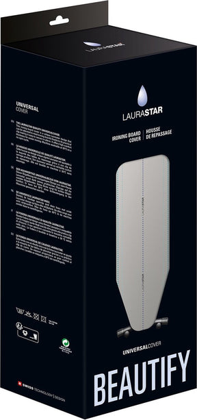 Laurastar universele universele hoes lichtgrijs smart, 131cm x 55cm
