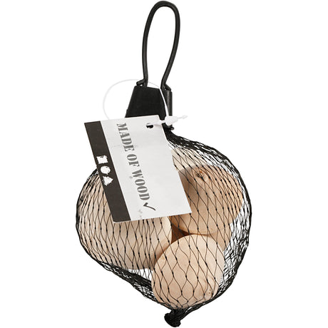 Houten paddestoelen