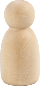 Creativ company houten vormen ovaal 6cm - 5st.