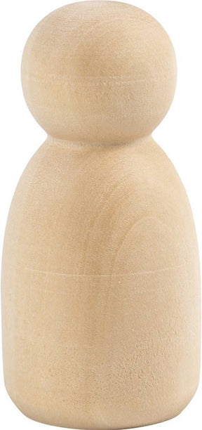 Creativ company houten vormen ovaal 6cm - 5st.