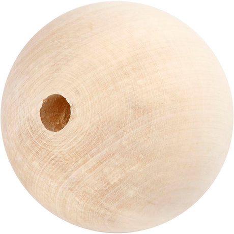 Creativ company http: www.cchobby.nl houten-kraal-d-80-mm-gatgrootte-12-mm-1-stuk
