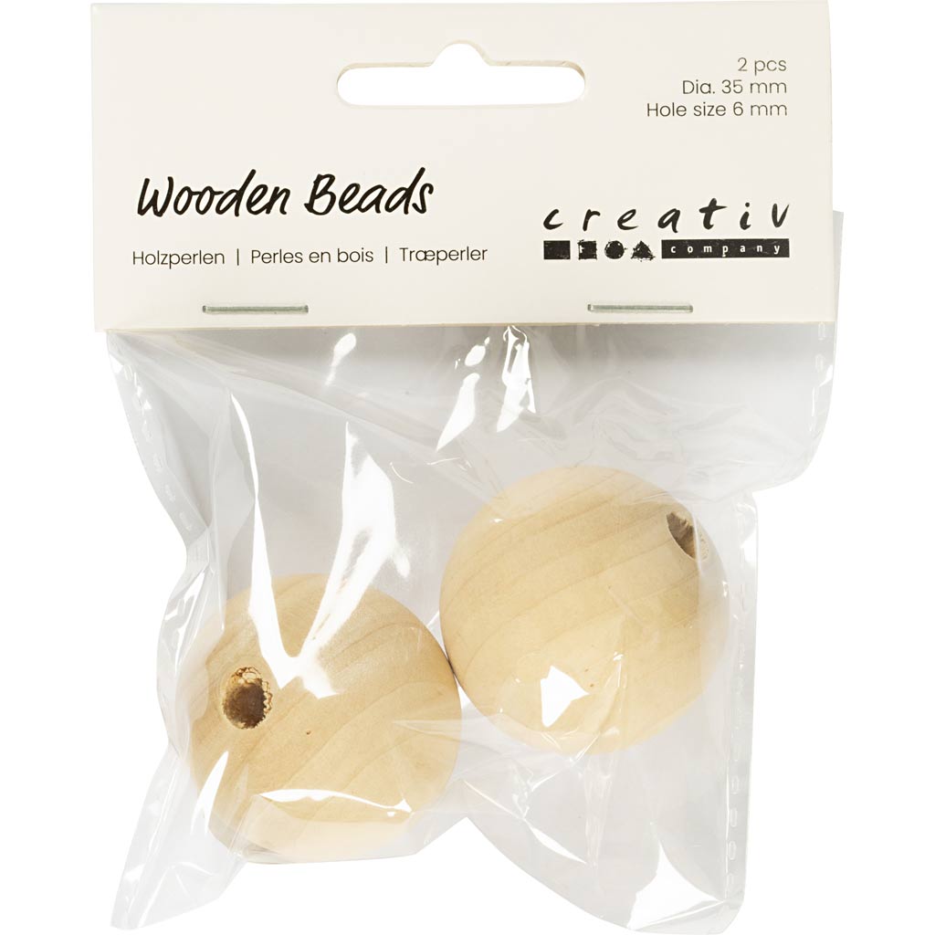 Http: www.cchobby.nl houten-kraal-d-35-mm-gatgrootte-6-mm-2-stuk-1-doos