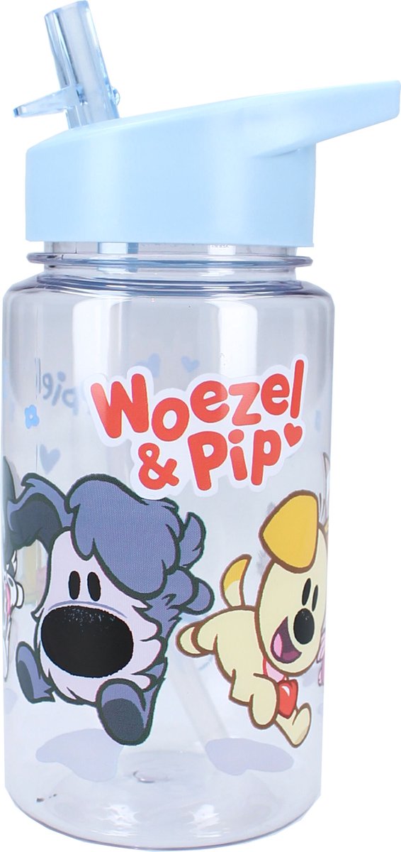 Vadobag woezel pip drink up drinkfles, 450ml