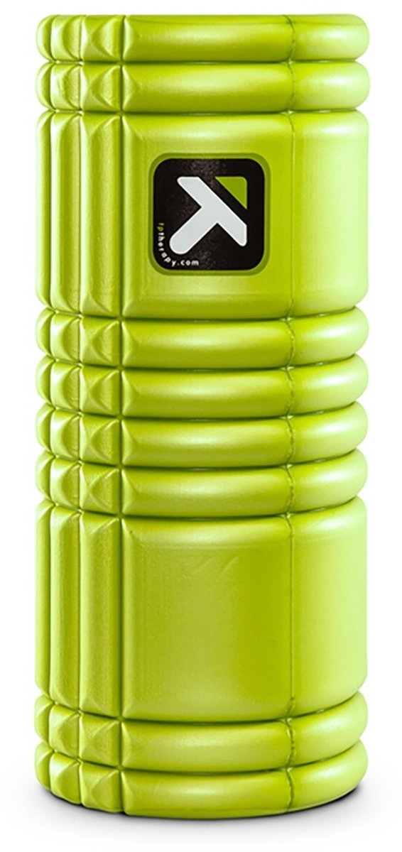 Triggerpoint - the grid 1.0 foam roller - 33cm - lime groen - schuim - massage roller - yoga - pilates - fitness