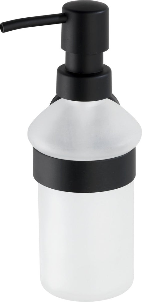 Wenko zeepdispenser bosio rvs zwart mat - zeeppompje