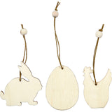 Creativ company https: www.cchobby.nl houten-decoraties-konijn-ei-kip-afm-6-cm-dikte-3-mm-9-stuk-1-doos
