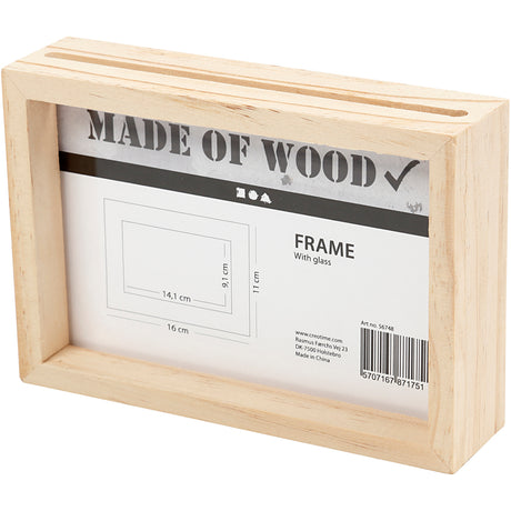 Creativ company cc houten 3d lijst 16x11 cm
