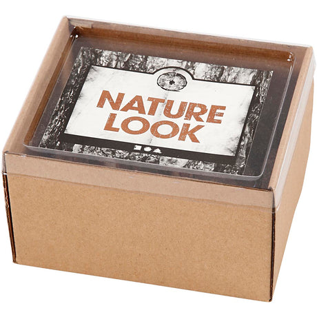 Creativ company http: www.cchobby.nl houten-schijf-met-bast-afm-7-5-x-4-5-cm-dikte-8-mm-20-stuk-1-doos