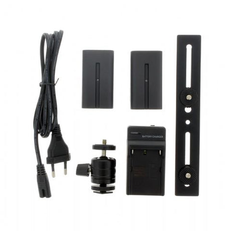 Linkstar led lamp set vd-405v-k2 incl. accu