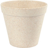 Creativ company bloempot bamboevezels, 10x11cm