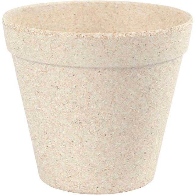 Creativ company bloempot bamboevezels, 10x11cm