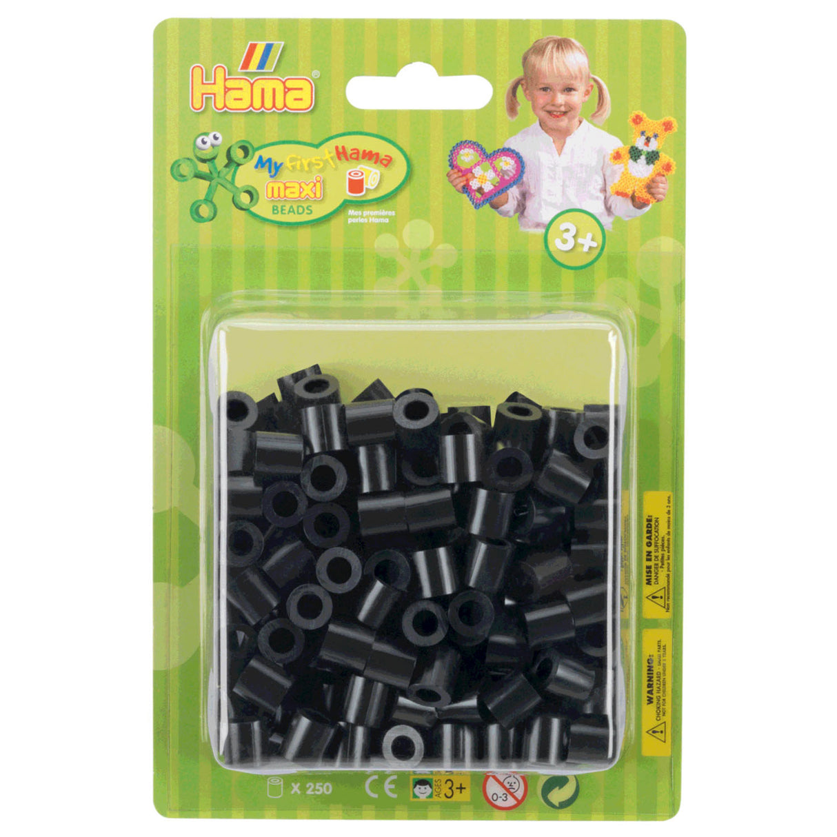 Hama Iron Beads Maxi Black, 250e.