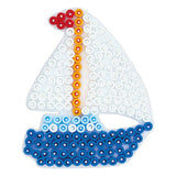 Hama iron bead board - Sailing boat