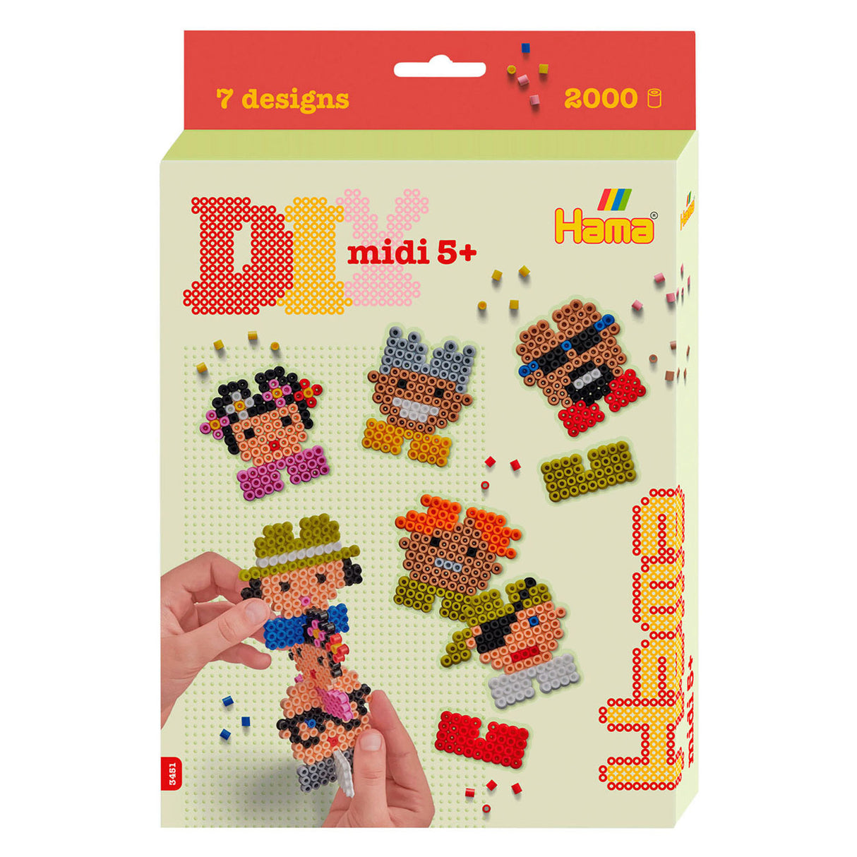 HAMA String Bead Set - Pixel 8, 2000st.