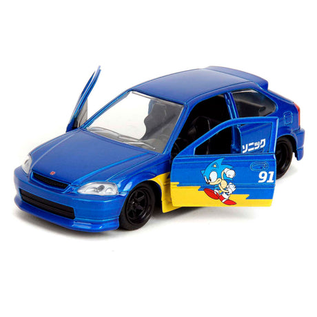 Jada toys - sonic 1997 honda civic type-r 1:32