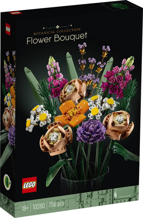 Lego icons expert bloemenboeket