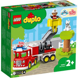 Lego duplo brandweer ladderwagen met boom -10969