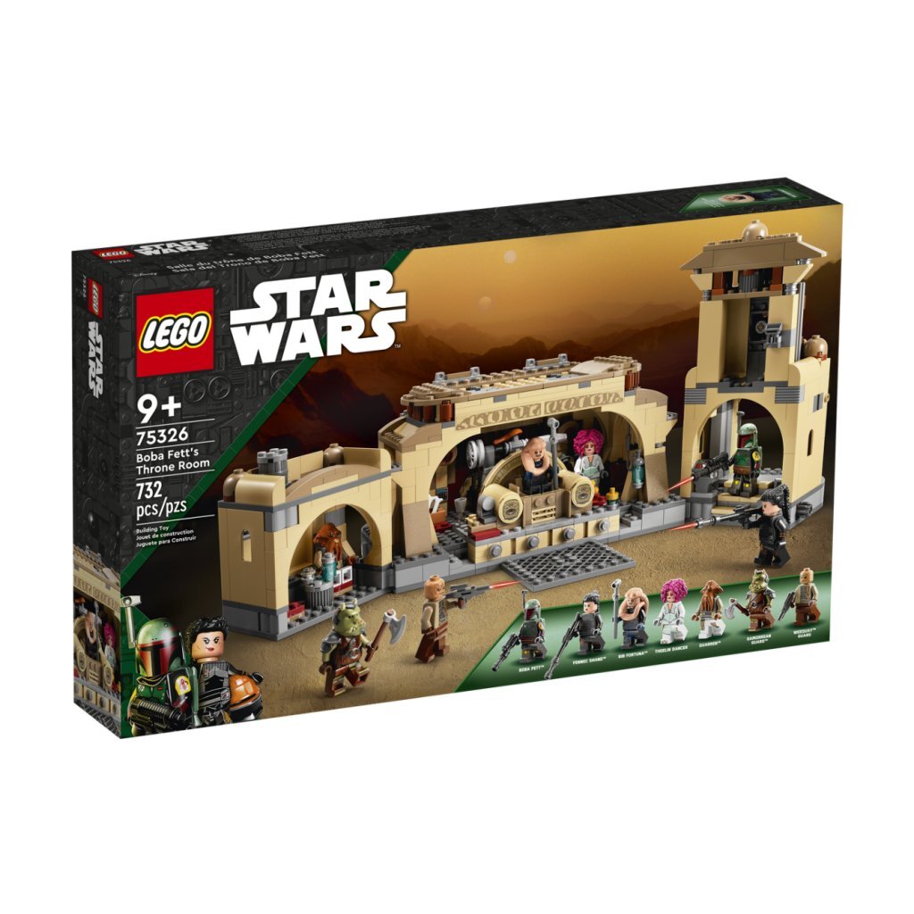 Lego Star Wars 75326 Boba Fetts Throne Hall