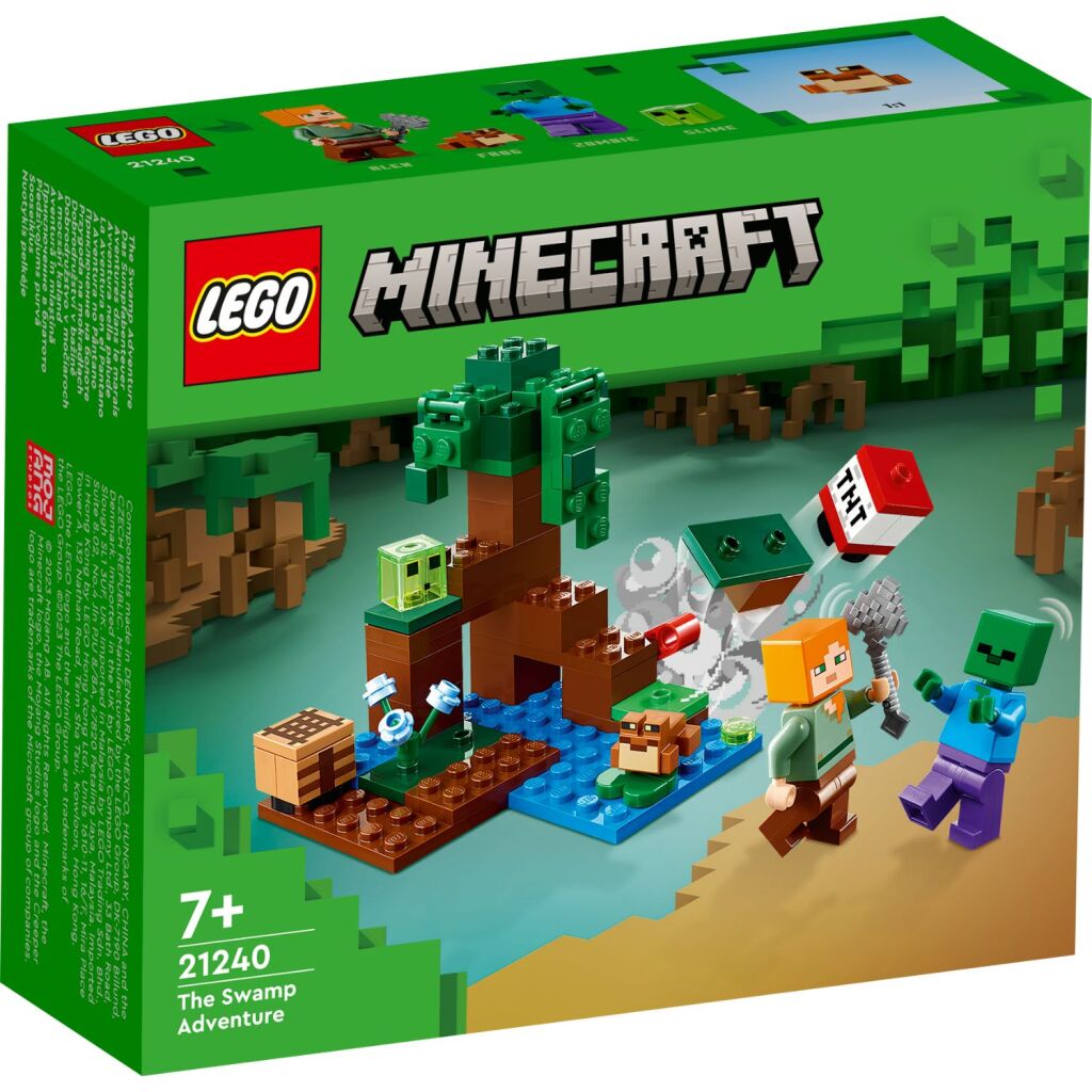 Lego Lego Minecraft 21240 Das Sumpfabenteuer