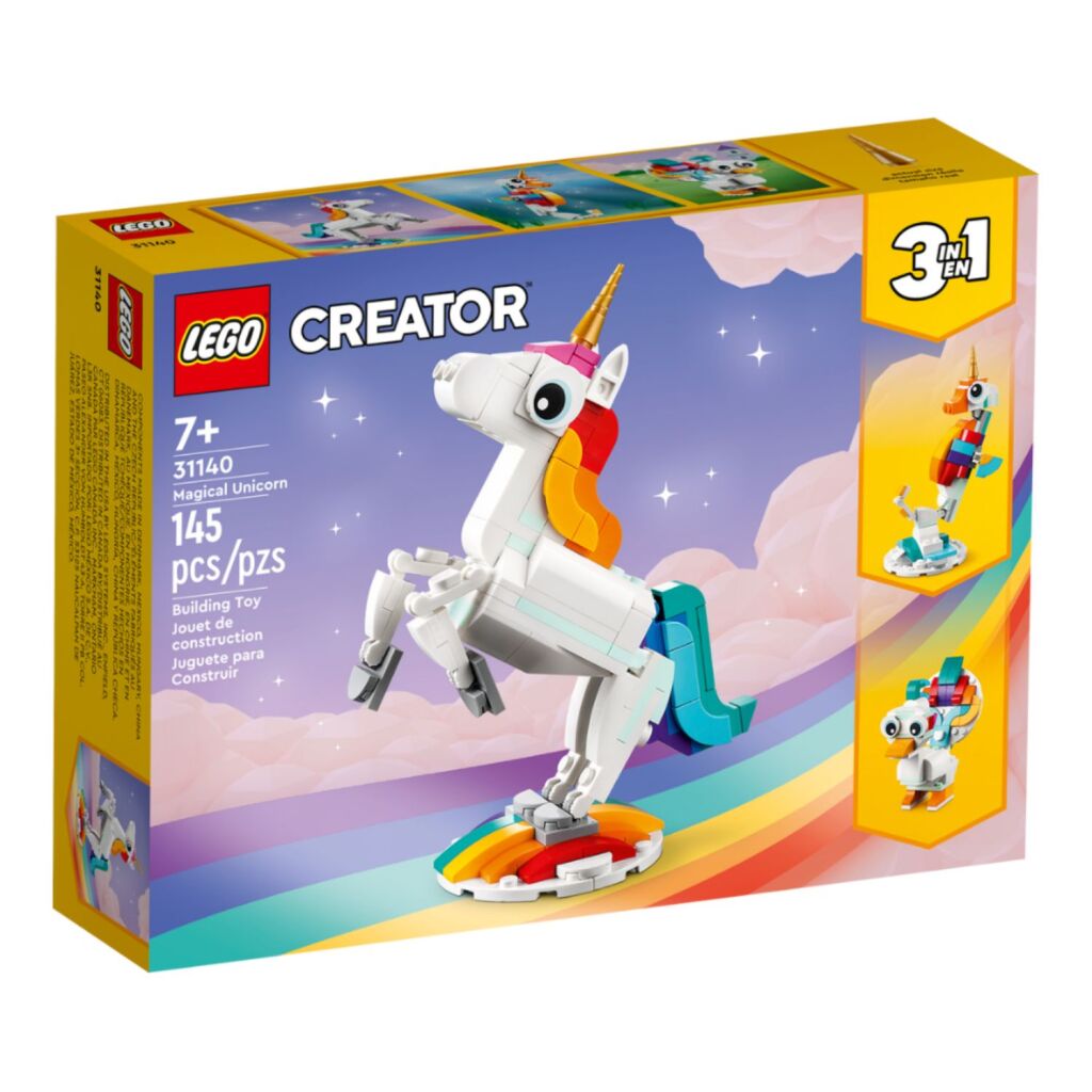 LEGO CREATOR 31140 3IN1 Magical Unicorn