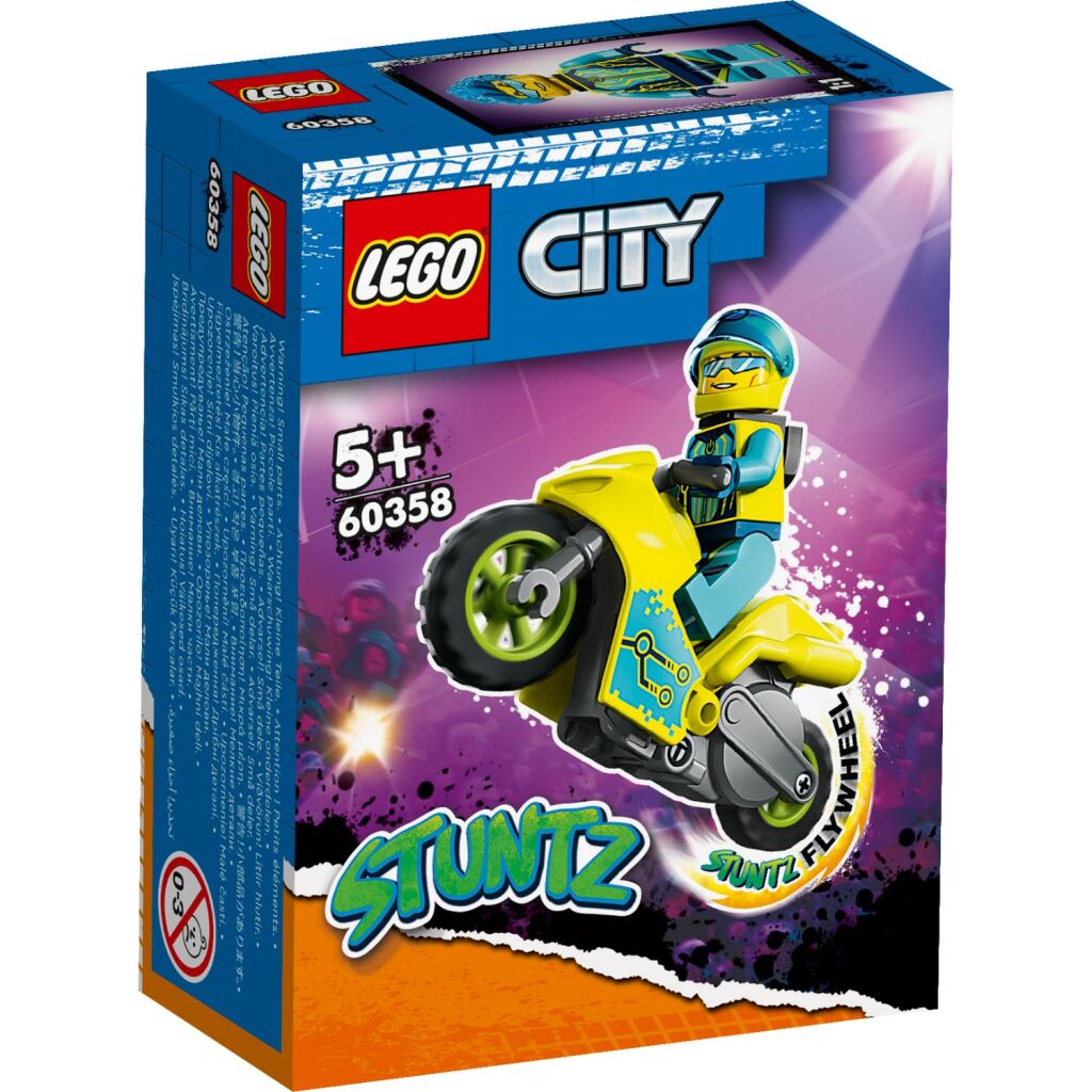 Lego city 60358 stuntz cyber stuntmotor