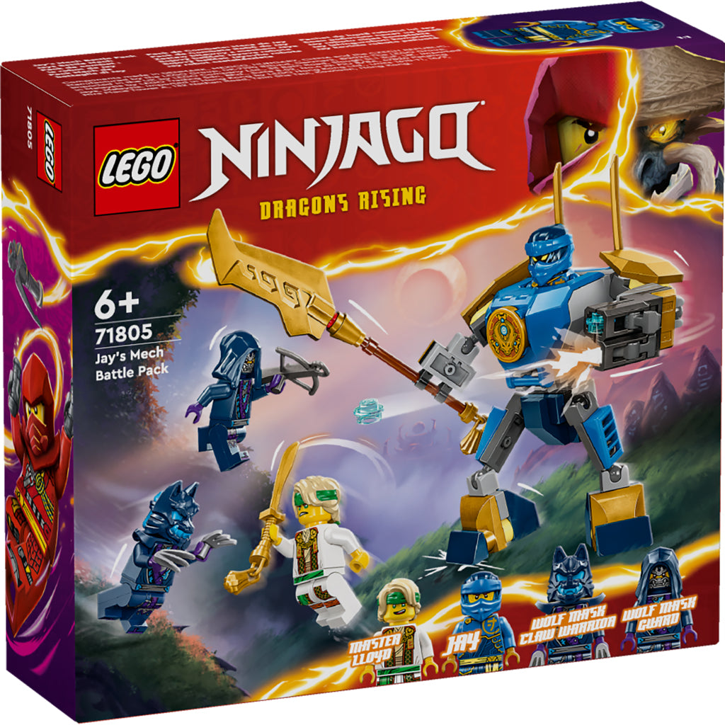 LEGO LEGO NINJAGO 71805 PACCHETTA DI BATTAGLIA JAYS MECHA