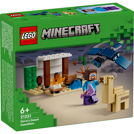 Lego minecraft 21251 steve #039;s desert expedition