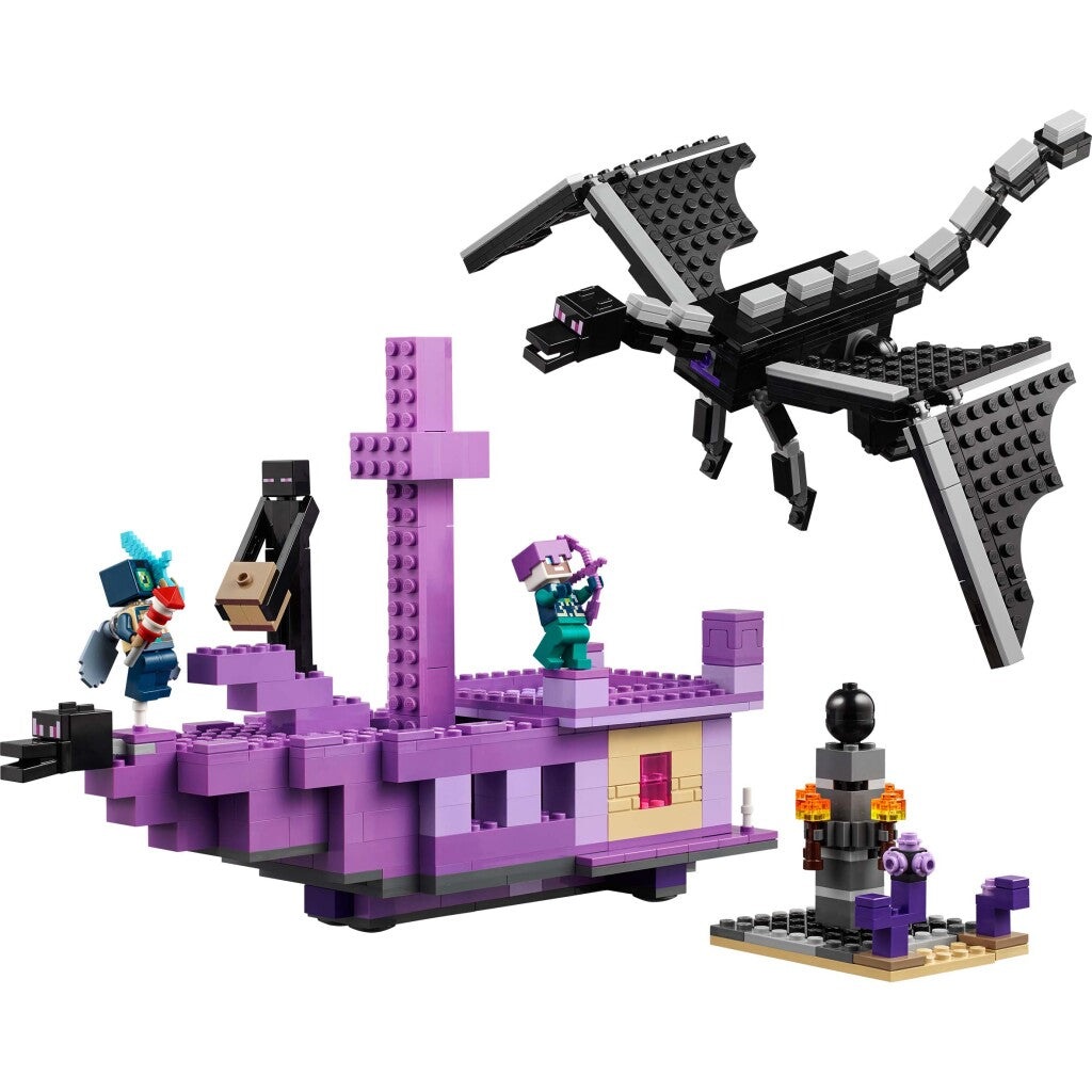 Lego 21264 Minecraft The Enderdraak og End Ship