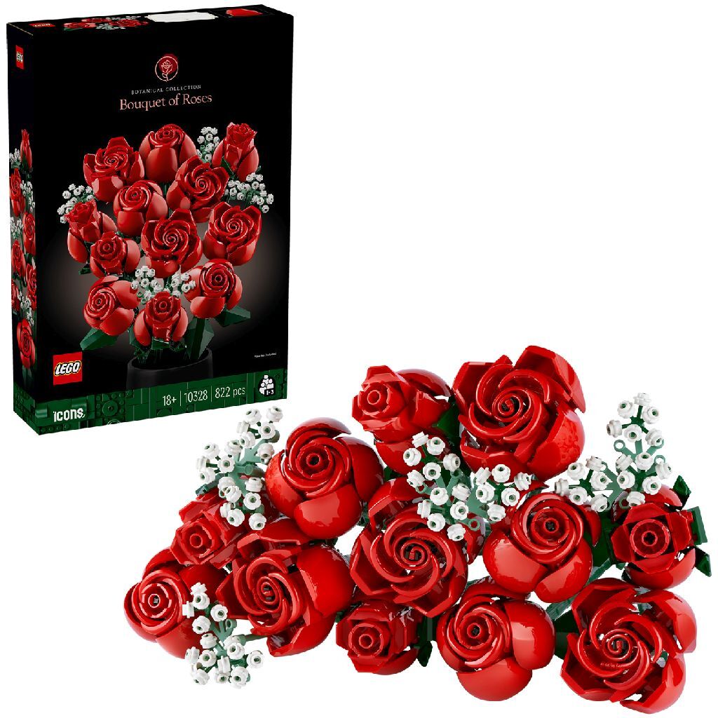 Icônes LEGO LEGO 10328 Bouquet de rose