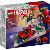 Lego Lego Super Heroes 76275 Motorsykkel Pursuit: Spider-Man Vs. Doc Ock