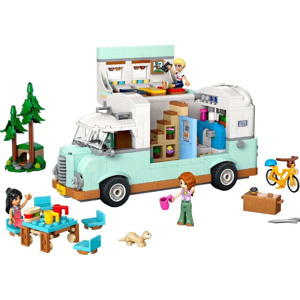 Lego Friends 42663 Camper Adventure med venner