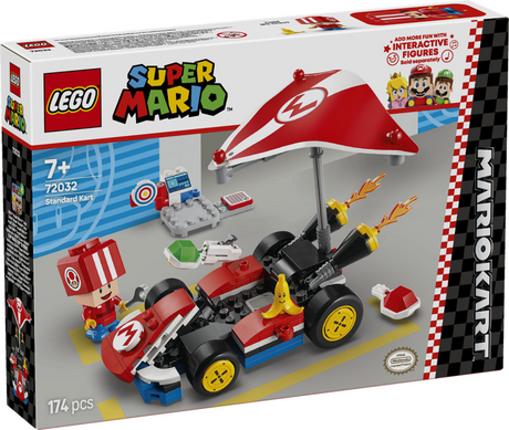 Lego super mario kart - standaardkart