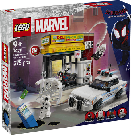 Lego super heroes spider-verse: miles morales vs. auto